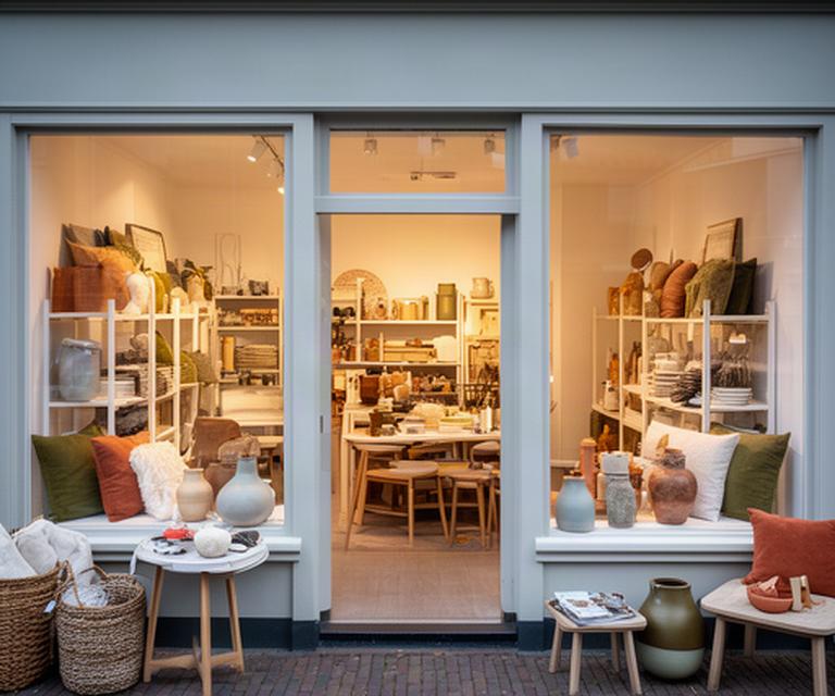 Gezellige woonwinkel aan de Fellenoord in Drunen met decoratieve accessoires en kleinmeubelen